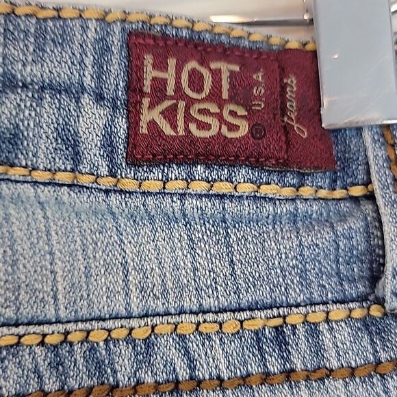 Hot Kiss denim bermuda shorts Women's Size 11 - Picture 6 of 14